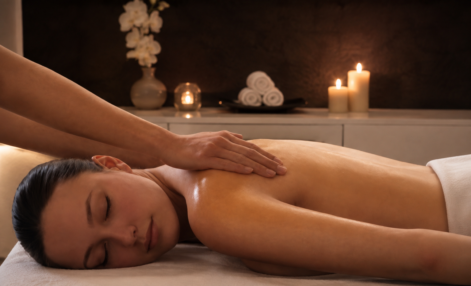 Wohltuende Massage